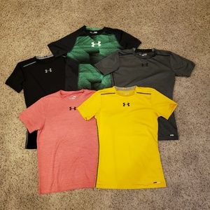 Boys size Large under armor lot
